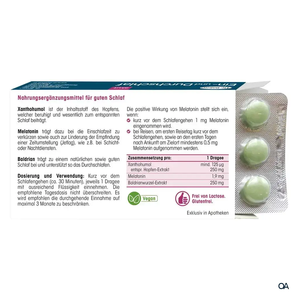 Dr. Böhm® Ein- und Durchschlaf akut Dragees Dr. Böhm® Ein- und Durchschlaf akut Dragees