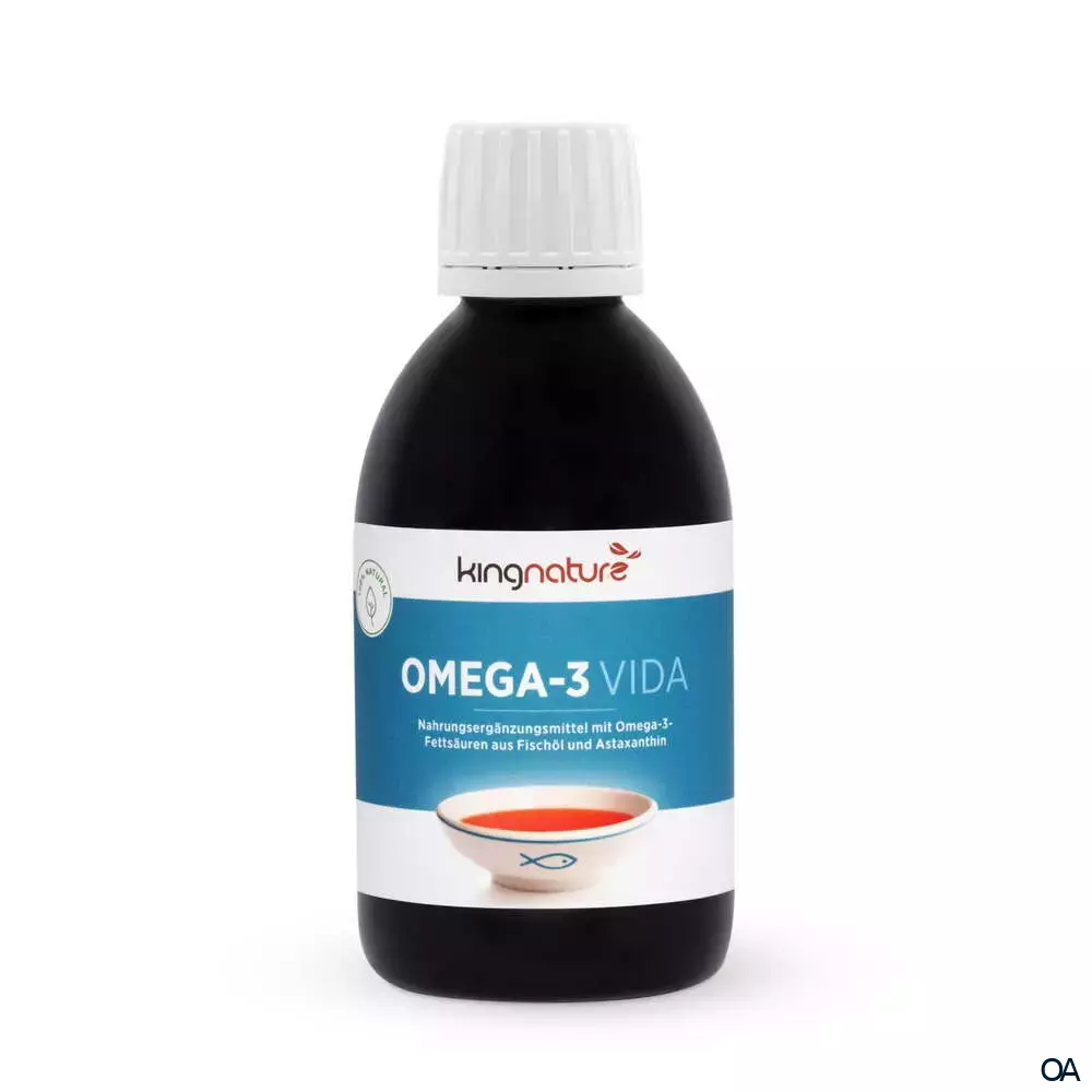 Kingnature Omega 3 Vida Fischöl Kingnature Omega 3 Vida Fischöl