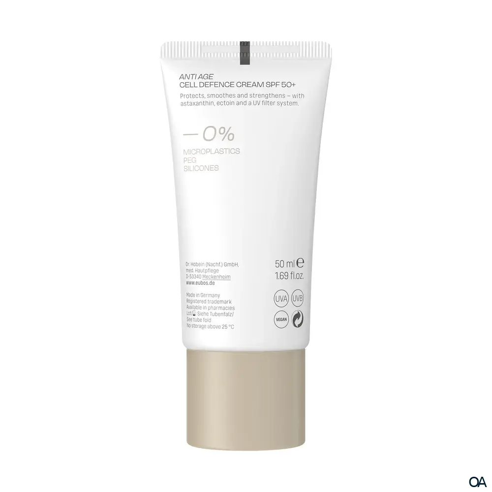 Eubos ANTI AGE CELL DEFENCE CREAM LSF 50+ Creme
