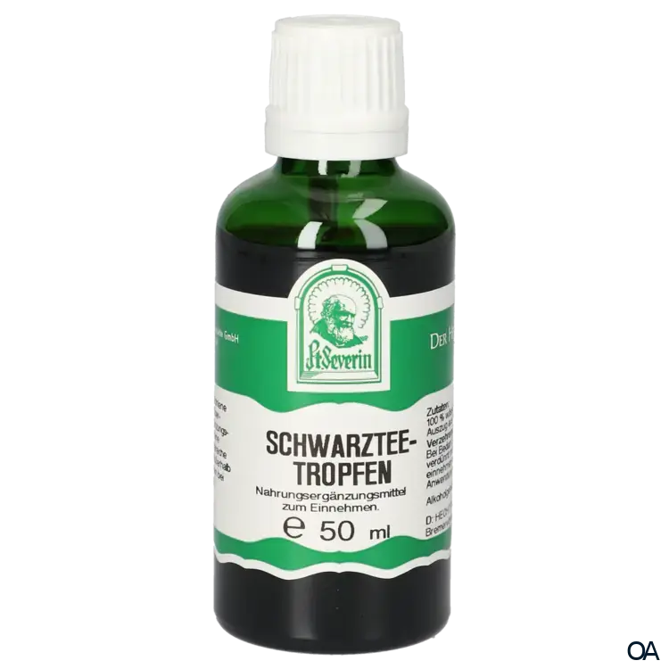 Pater Severin Schwarztee Tropfen