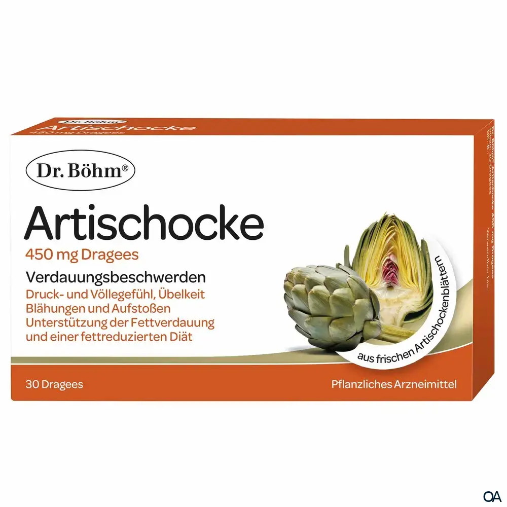 Dr. Böhm® Artischocke 450 mg Dragees Dr. Böhm® Artischocke 450 mg Dragees