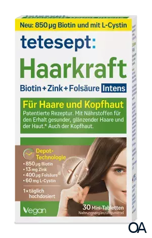 tetesept Haarkraft Depot Intens Tabletten tetesept Haarkraft Depot Intens Tabletten