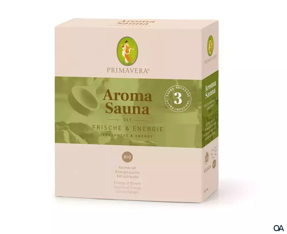 Primavera Set Aroma Sauna Frische & Energie Primavera Set Aroma Sauna Frische & Energie