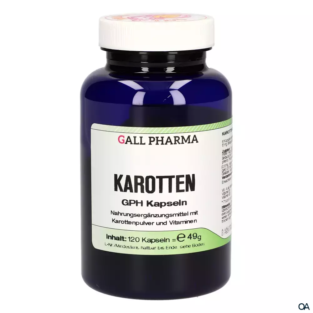 Gall Pharma Karotten Kapseln
