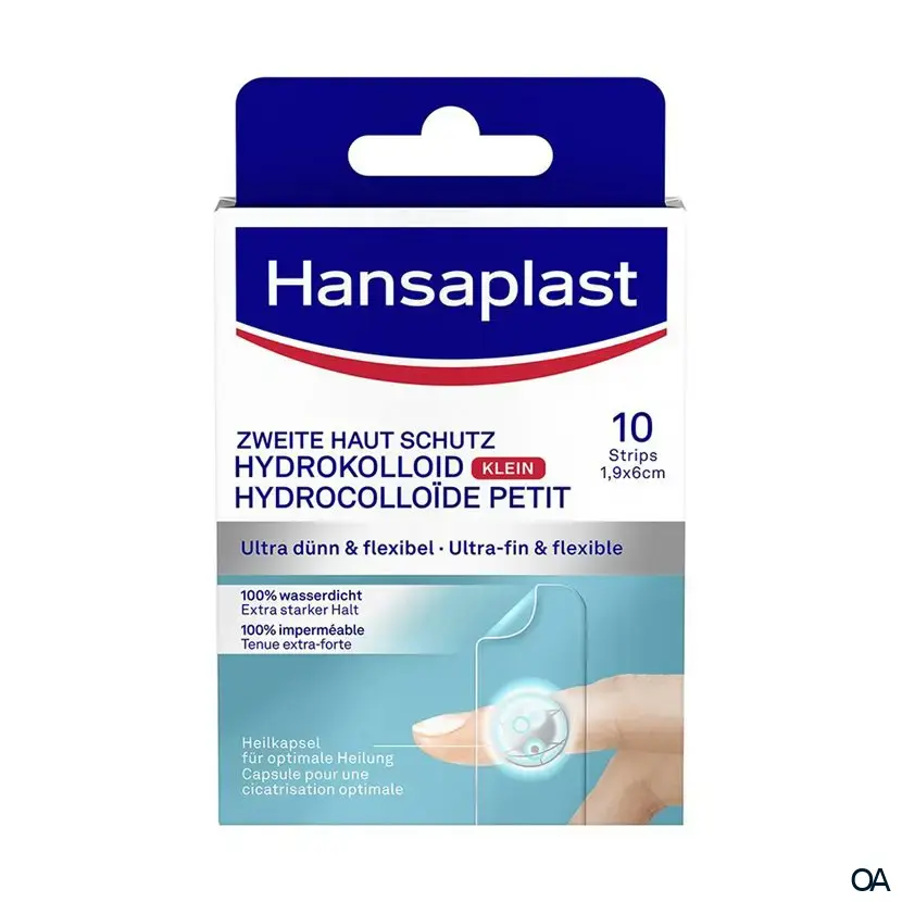 Hansaplast Zweite Haut Schutz Klein Strips 1,9 x 6 cm