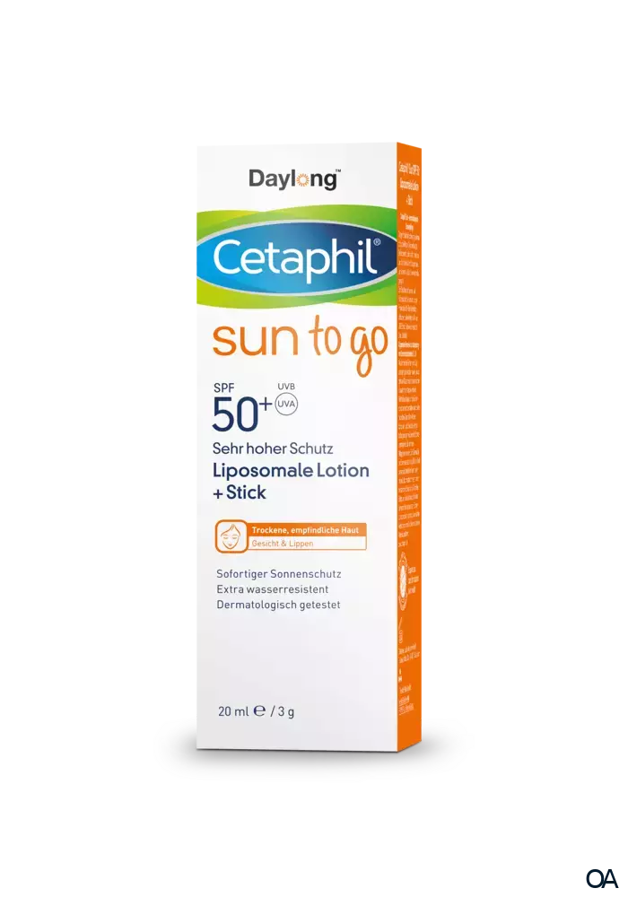 Cetaphil® Sun DaylongTM "To Go" SPF50+ Creme & Stick Cetaphil® Sun DaylongTM "To Go" SPF50+ Creme & Stick
