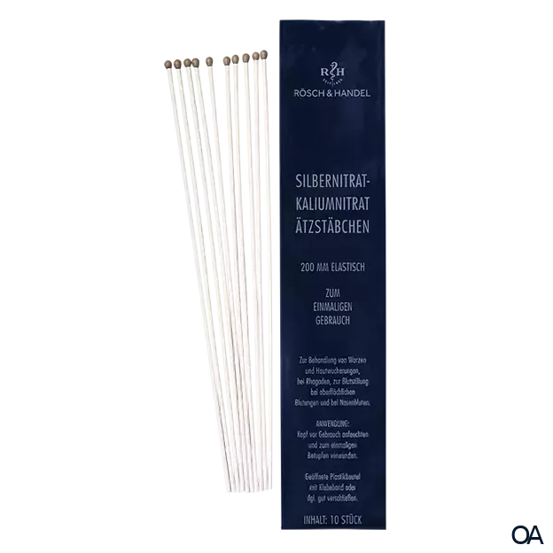 Silbernitrat-Kaliumnitrat Ätzstäbchen 50% elastisch