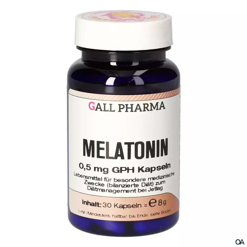 Gall Pharma Melatonin 0,5 mg Kapseln Gall Pharma Melatonin 0,5 mg Kapseln