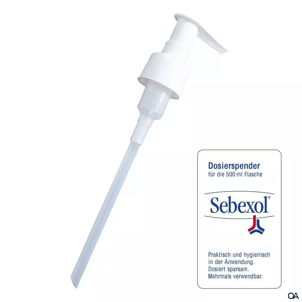 Sebexol Dosierspender für die 500 ml Flasche Sebexol Dosierspender für die 500 ml Flasche