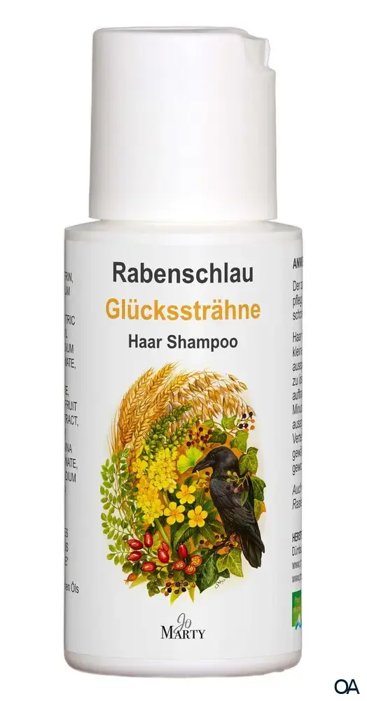 Jo Marty Rabenschlau Glückssträhne Haar Shampoo