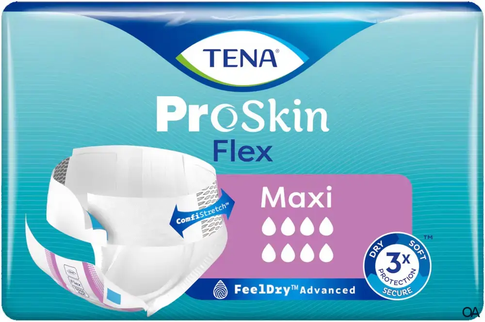 TENA ProSkin Flex Maxi Inkontinenzvorlage mit Hüftbund