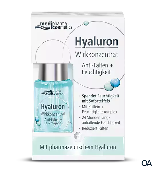 medipharma cosmetics Hyaluron Wirkkonzentrat Anti-Falten + Feuchtigkeit Serum medipharma cosmetics Hyaluron Wirkkonzentrat Anti-Falten + Feuchtigkeit Serum