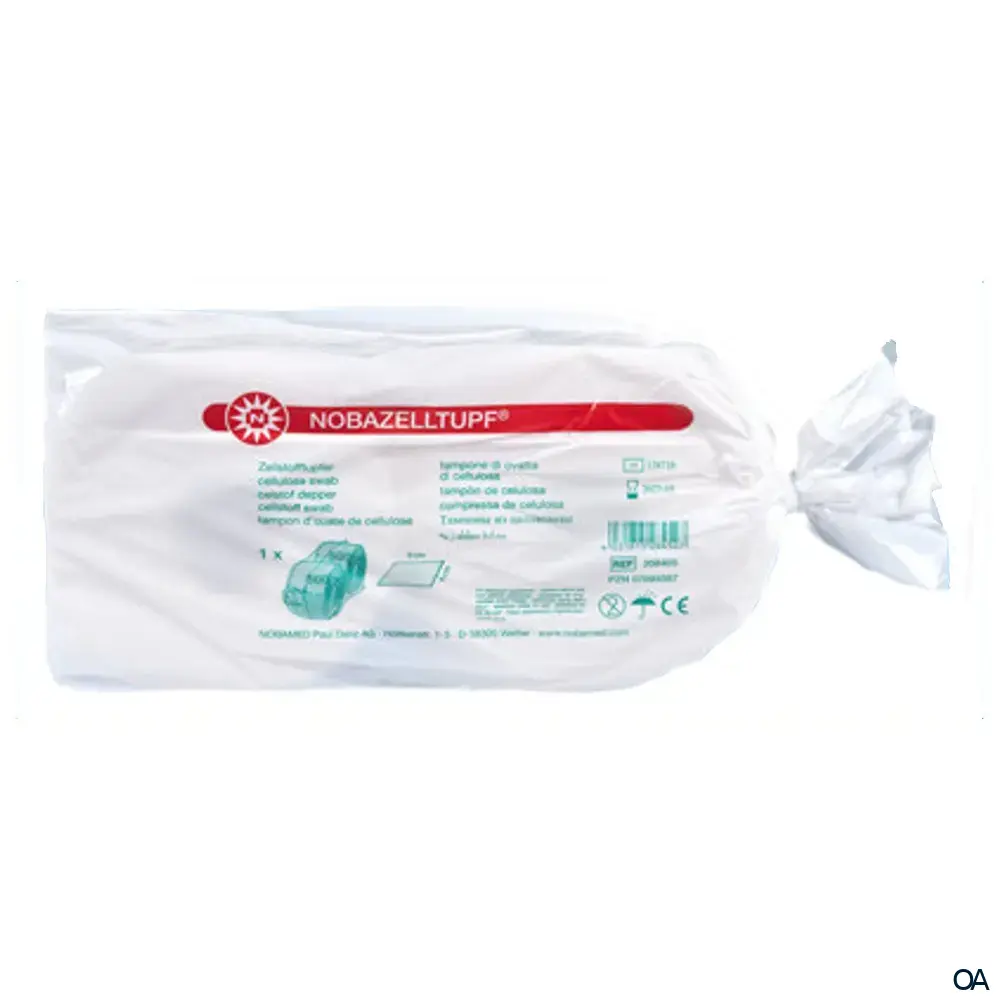 Nobazelltupf® Zellstofftupfer 4x 5 cm, 2 x 500 Stück Nobazelltupf® Zellstofftupfer 4x 5 cm, 2 x 500 Stück