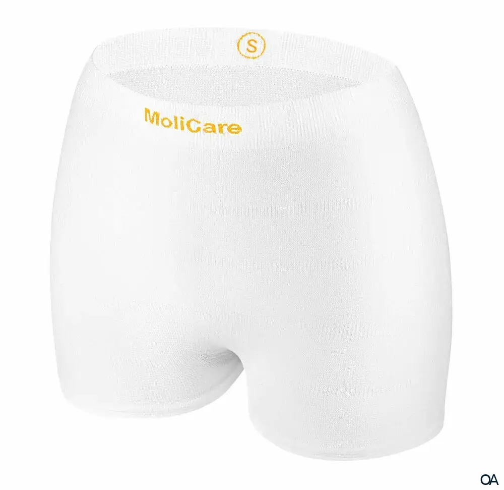 MoliCare® Premium Fixpants Long Leg - Fixierhosen gelb - Größe S