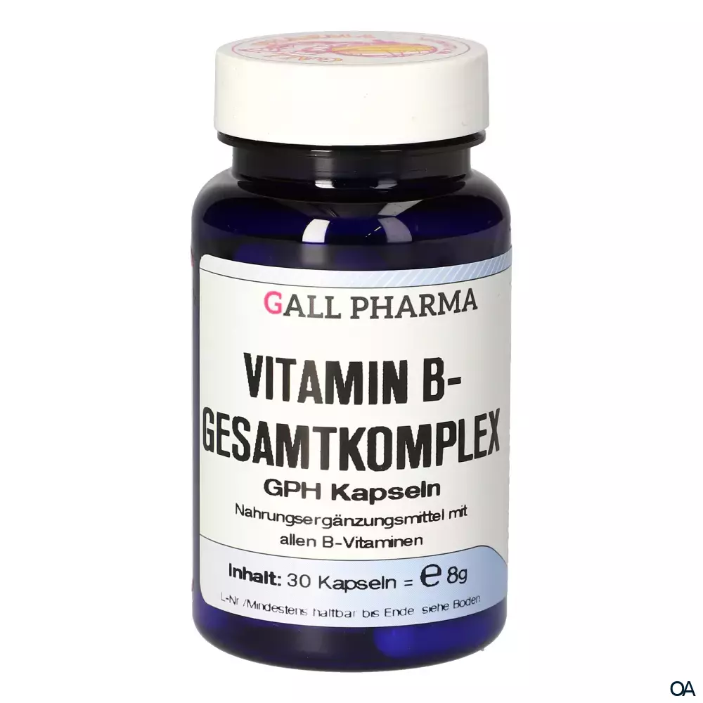 Gall Pharma Vitamin B Gesamtkomplex Kapseln Gall Pharma Vitamin B Gesamtkomplex Kapseln