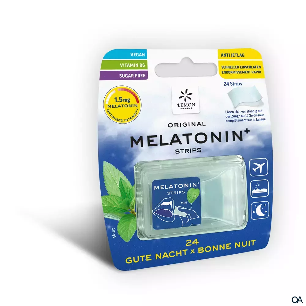 Lemon Pharma Original Melatonin+ Strips Lemon Pharma Original Melatonin+ Strips