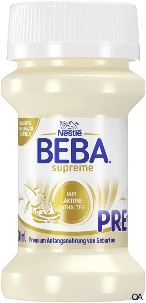 Nestlé Beba Supreme, trinkfertig 70 ml Nestlé Beba Supreme, trinkfertig 70 ml