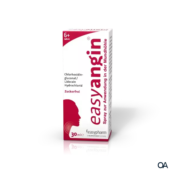 easyangin® Spray zur Anwendung in der Mundhöhle easyangin® Spray zur Anwendung in der Mundhöhle