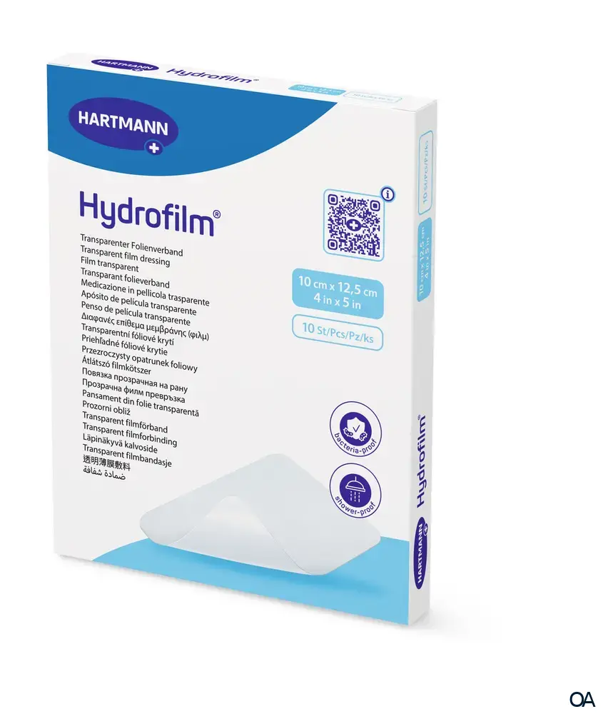 Hydrofilm® Transparentverband 10 x 12,5 cm