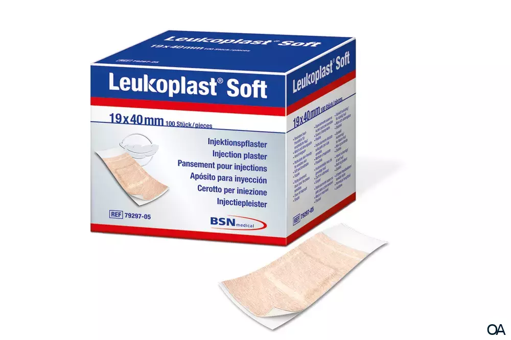Leukoplast® Soft Injektionspflaster 19x40mm Leukoplast® Soft Injektionspflaster 19x40mm