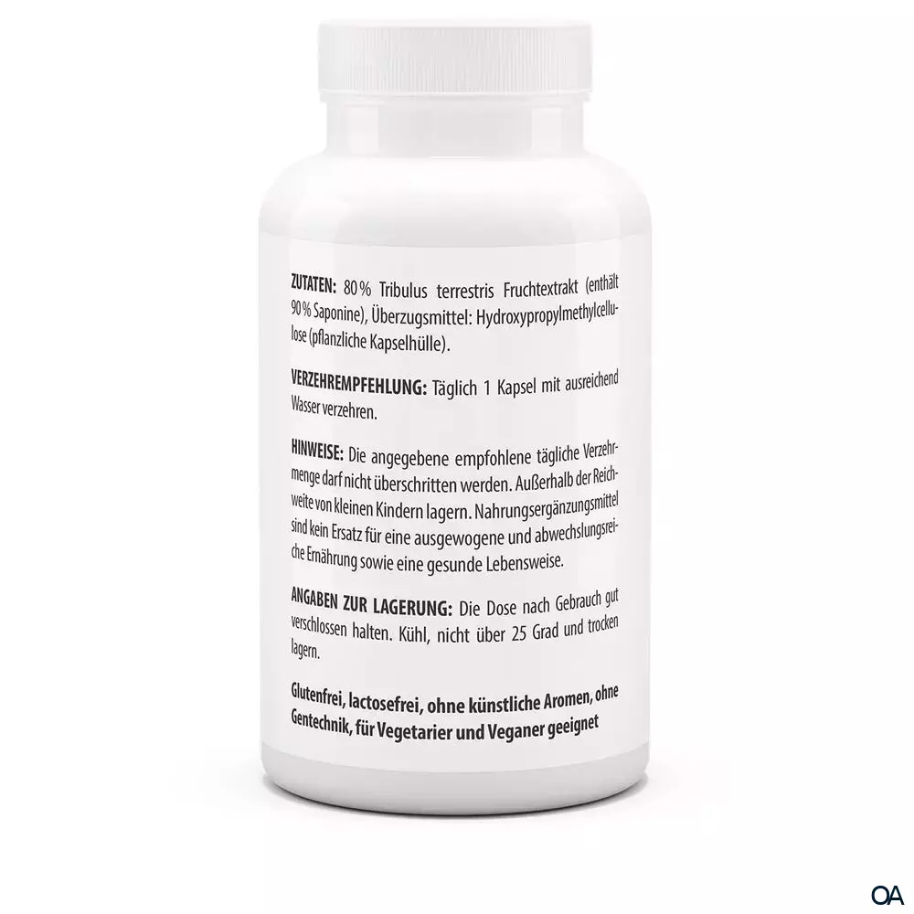 Vitaworld Tribulus Terrestris Extrakt 500 mg Kapseln Vitaworld Tribulus Terrestris Extrakt 500 mg Kapseln
