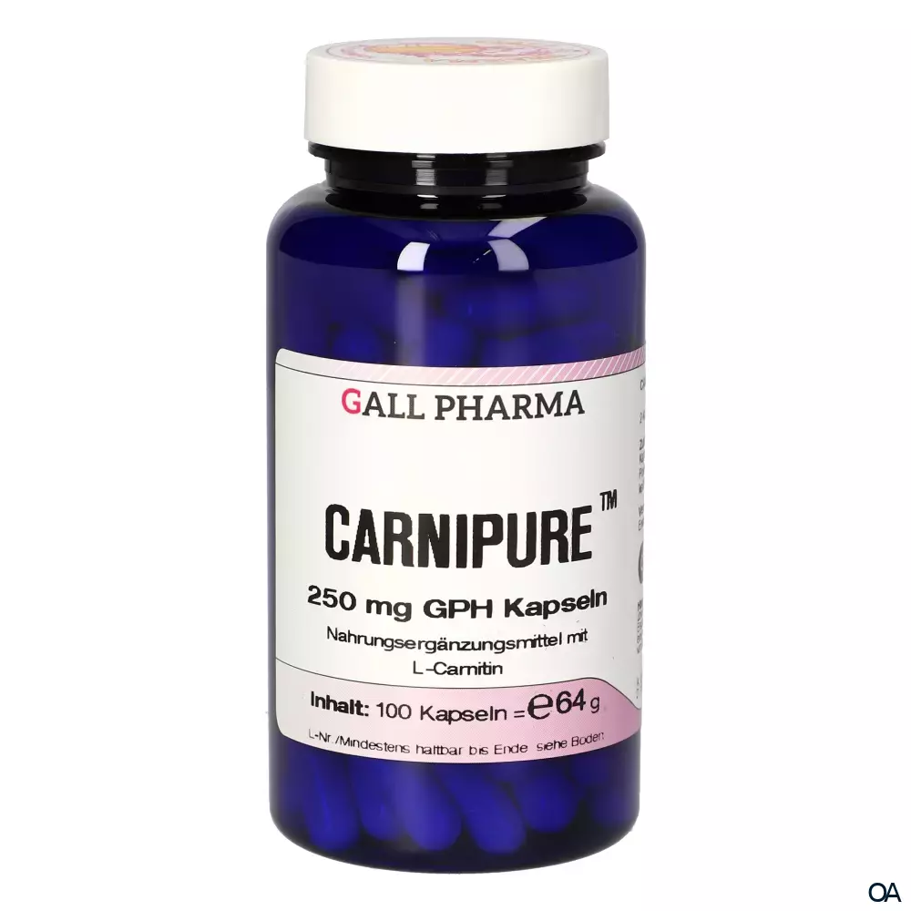 Gall Pharma Carnipure 250 mg Kapseln Gall Pharma Carnipure 250 mg Kapseln