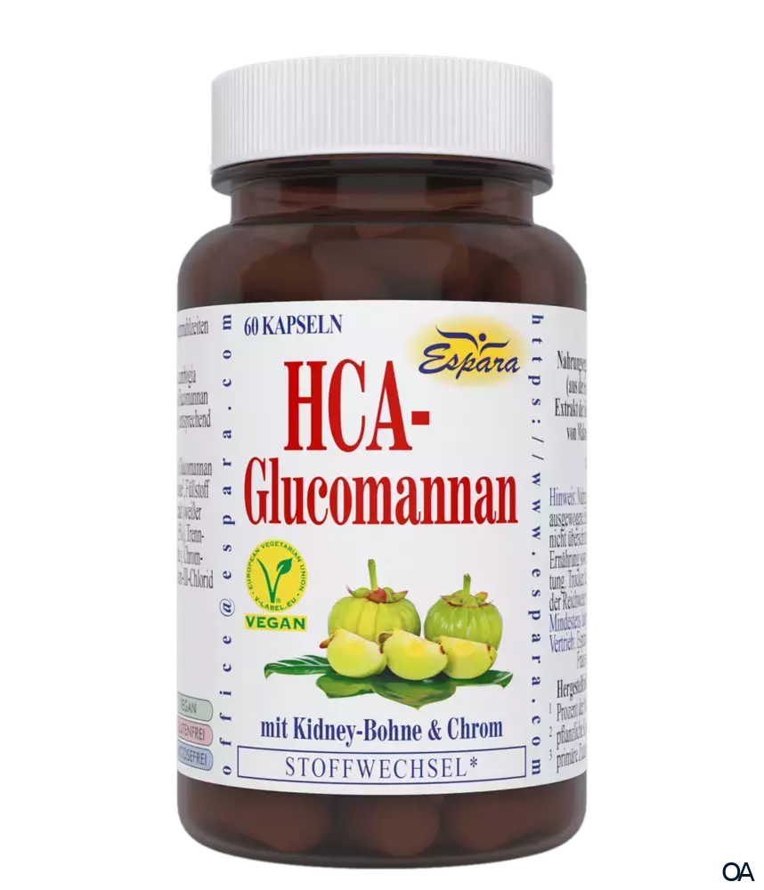 Espara HCA Glucomannan Kapseln Espara HCA Glucomannan Kapseln