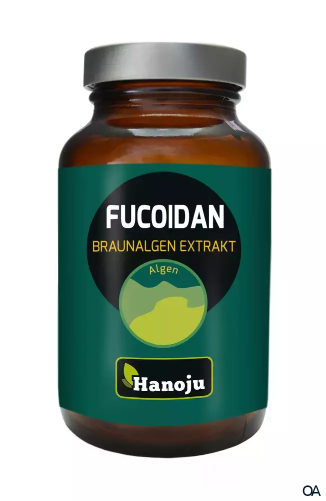 Hanoju Fucoidan 85% Extrakt 600 mg