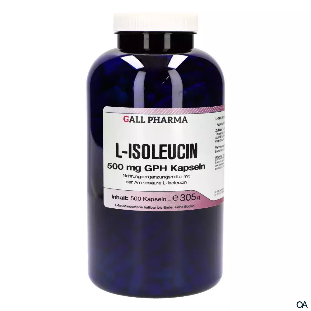 Gall Pharma L-Isoleucin 500 mg Kapseln
