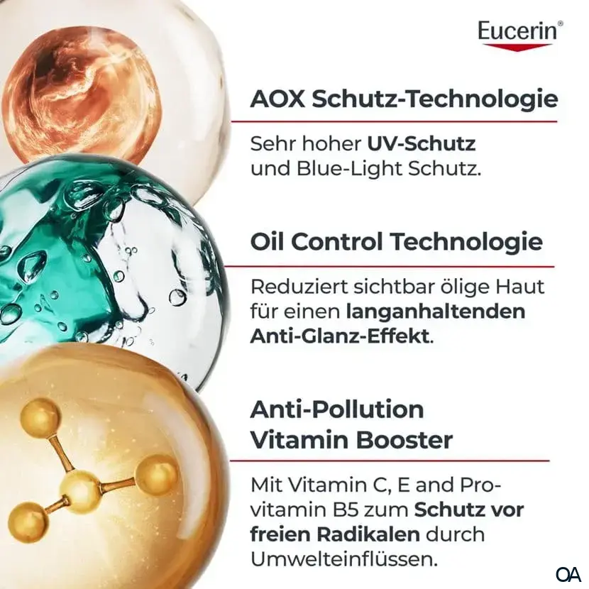Eucerin® SUN Face Oil Control Serum LSF50+