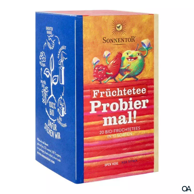 Sonnentor Früchtetee Probier mal!
