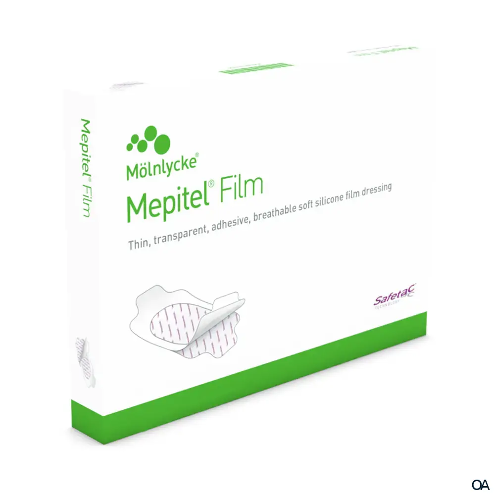 Mölnlycke® Mepitel® Film Silikonfolienverband steril, 10 x 25 cm