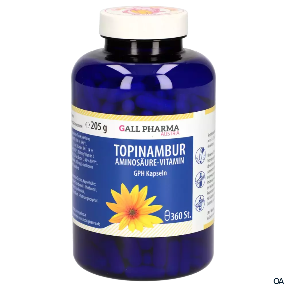 Gall Pharma Topinambur Aminosäure Vitamin Kapseln