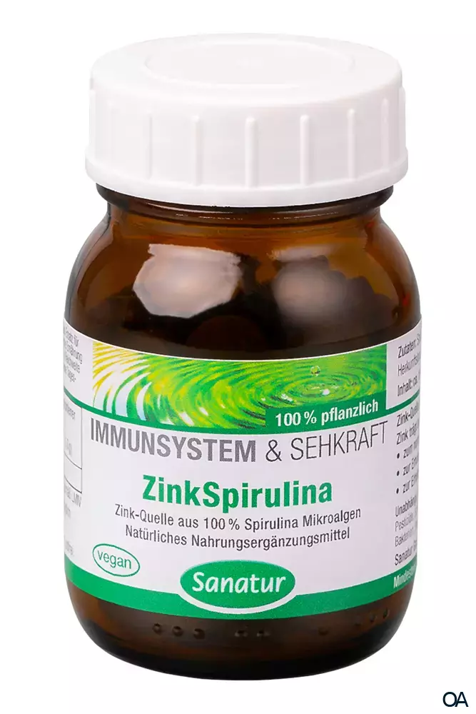 Sanatur ZinkSpirulina Tabletten