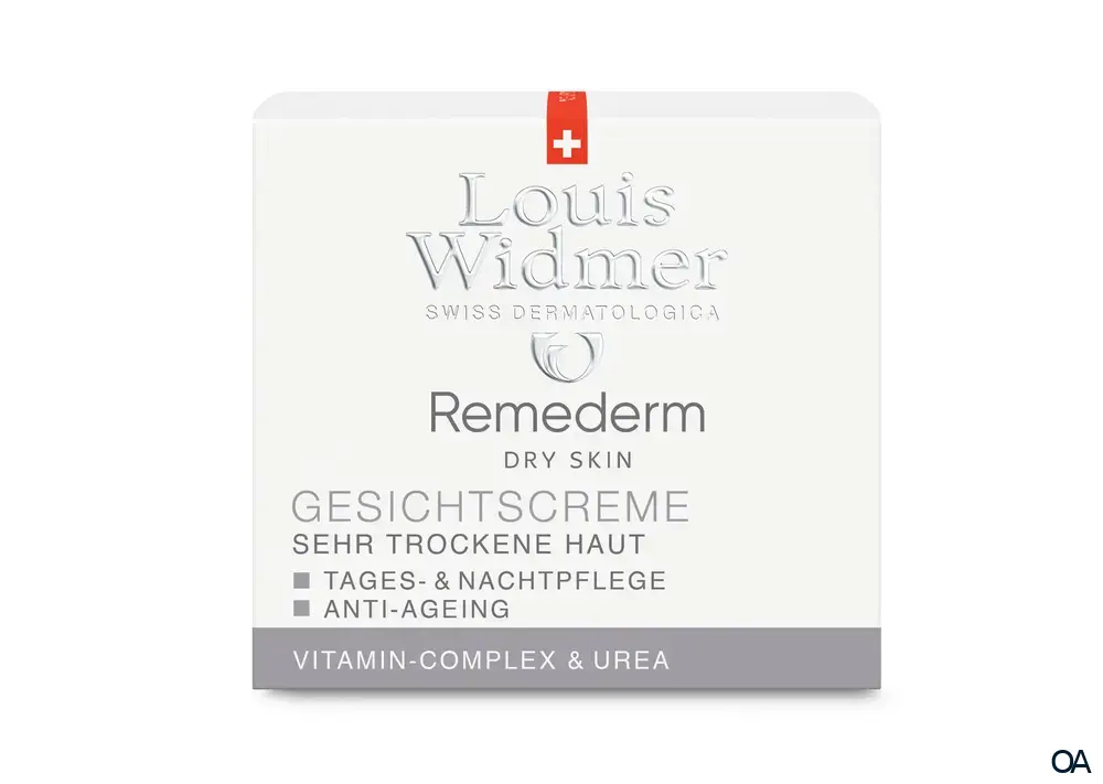 Louis Widmer Remederm Dry Skin Gesichtscreme - leicht parfümiert Louis Widmer Remederm Dry Skin Gesichtscreme - leicht parfümiert
