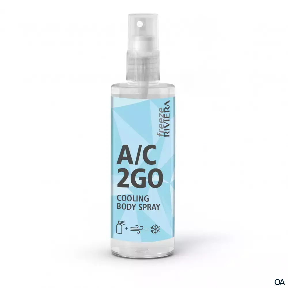 Riviera freeze A/C 2GO Cooling Body Spray Riviera freeze A/C 2GO Cooling Body Spray