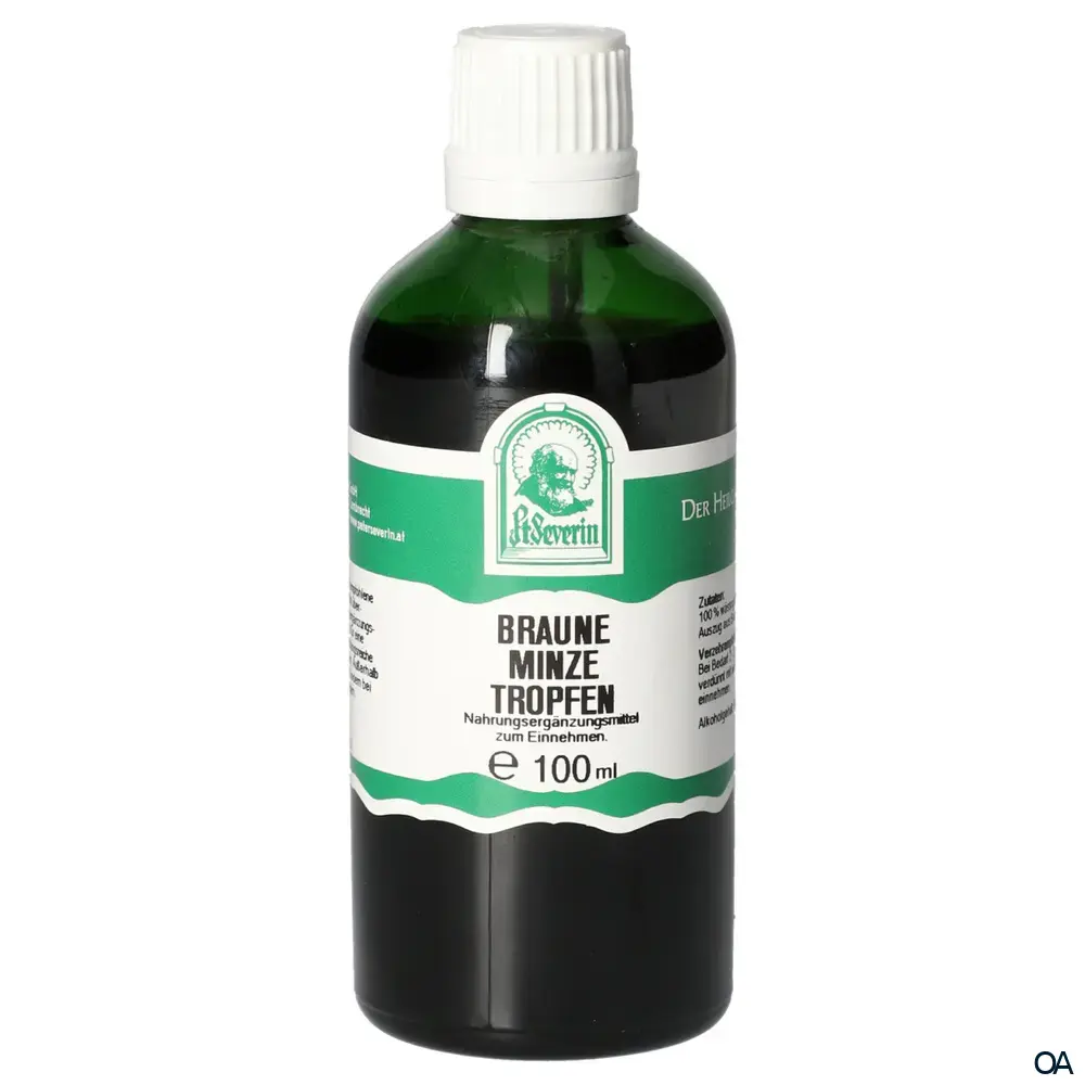 Pater Severin Braune Minze Tropfen