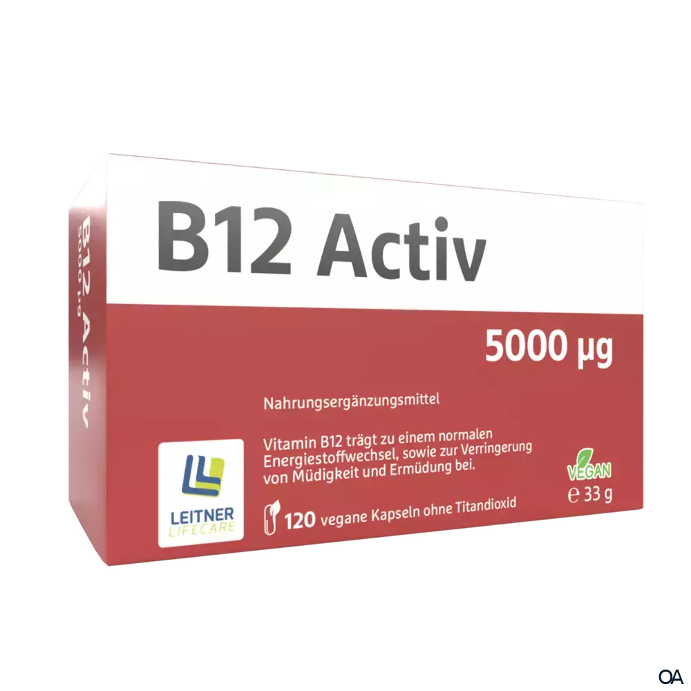 LEITNER Lifecare B12 Activ 5000 mcg Kapseln