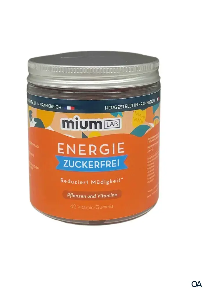 MIUM-LAB Energie Vitamin-Gummis