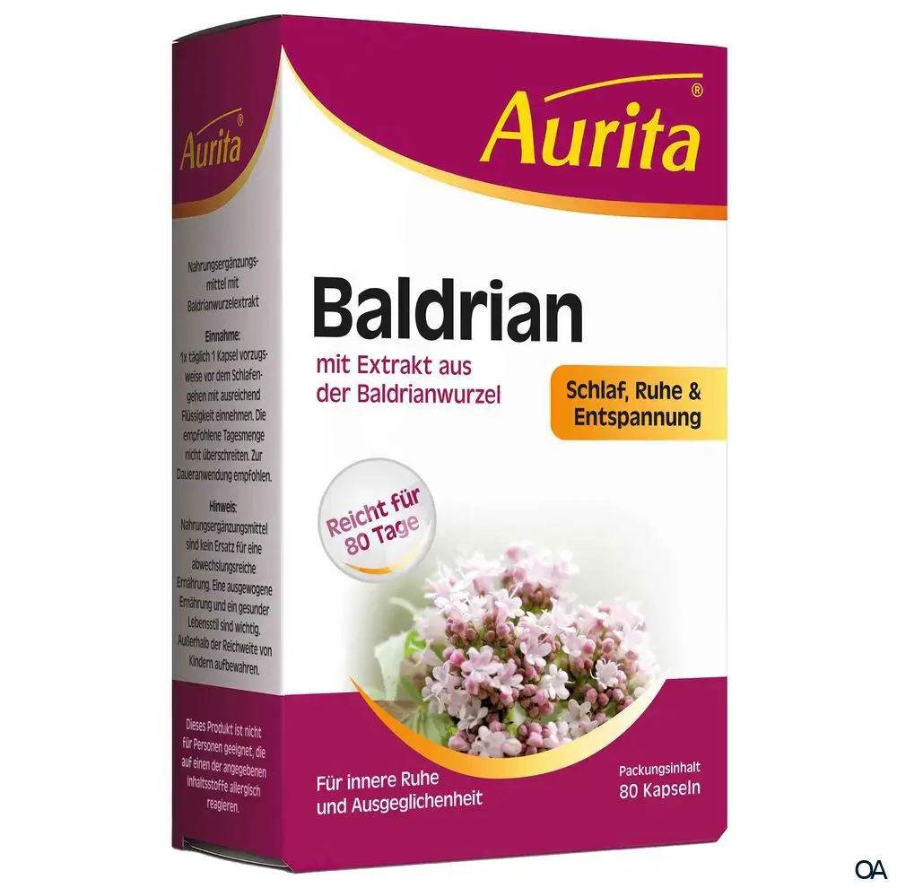 Aurita® Baldrian Kapseln Aurita® Baldrian Kapseln