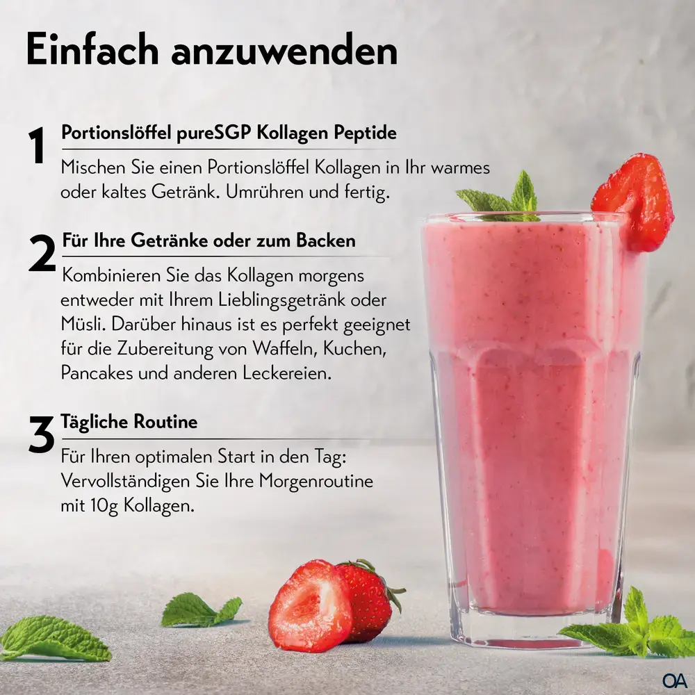 pureSGP® Kollagen Peptide Pulver pureSGP® Kollagen Peptide Pulver