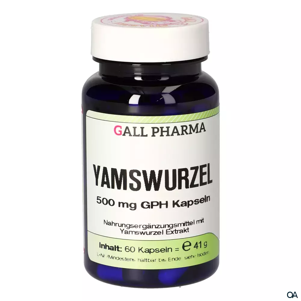 Gall Pharma Yamswurzel 500 mg Kapseln Gall Pharma Yamswurzel 500 mg Kapseln