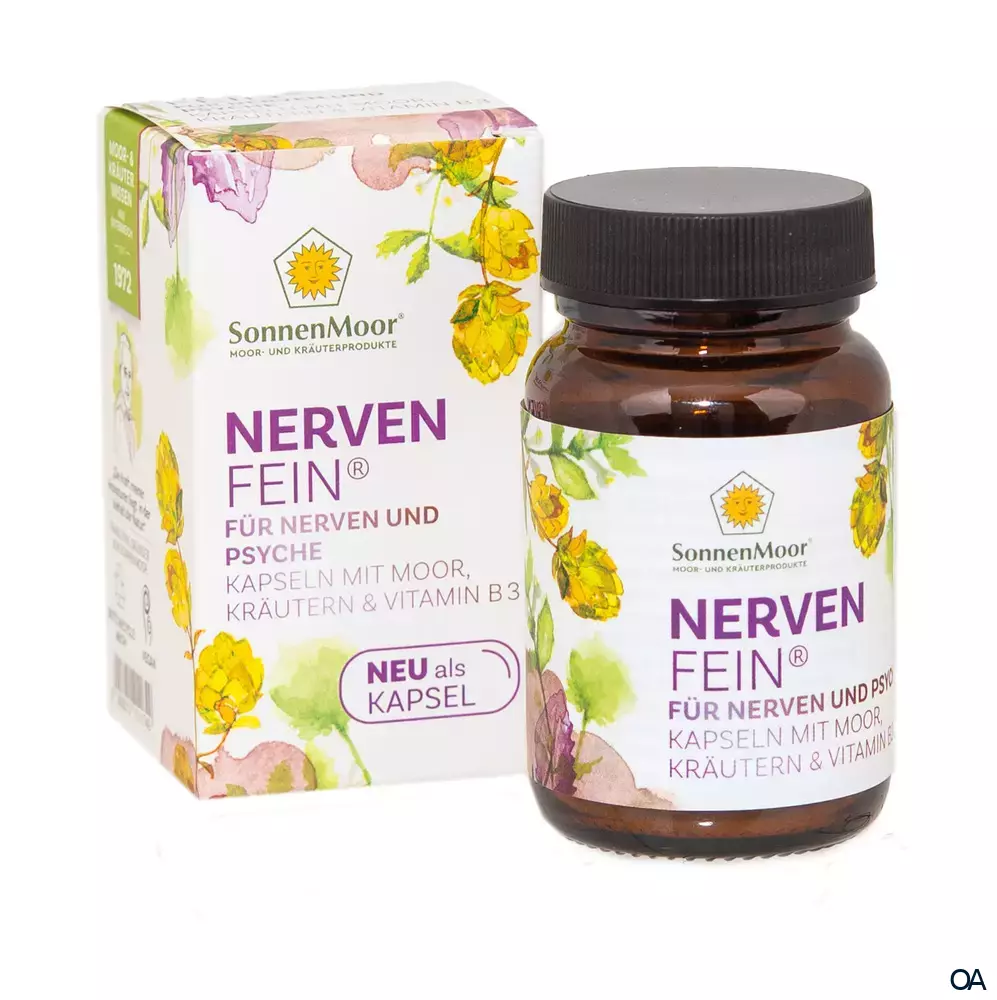 SonnenMoor NervenFein® Kapseln SonnenMoor NervenFein® Kapseln