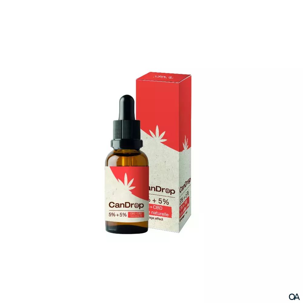 CBX Medical CanDrop 5 % CBG + 5 % CBD natürliches Öl CBX Medical CanDrop 5 % CBG + 5 % CBD natürliches Öl