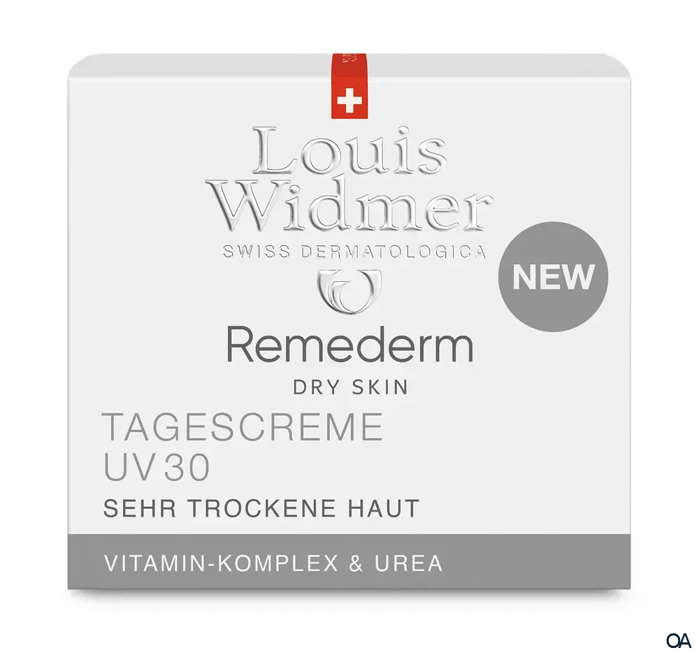 Louis Widmer Remederm Dry Skin Tagescreme UV30 - leicht parfümiert