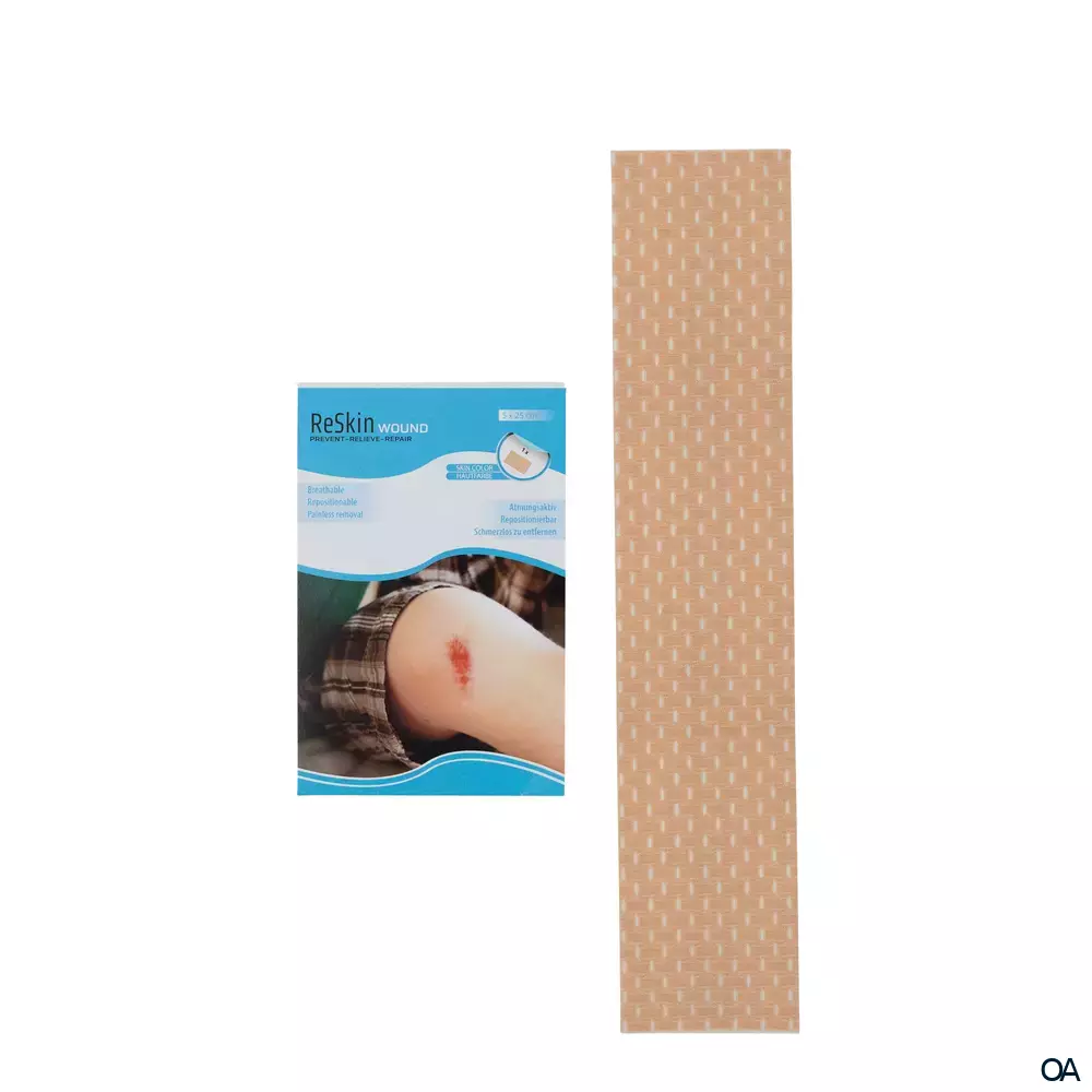 ReSkin® MED Wound Silikonpflaster 5 x 25 cm