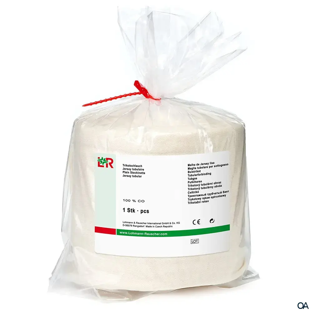 Lohmann & Rauscher Trikotschlauch Rolle, 12 cm x 25 m