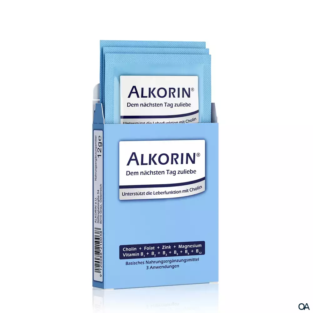 ALKORIN® Dem nächsten Tag zuliebe Sachets 4 g ALKORIN® Dem nächsten Tag zuliebe Sachets 4 g