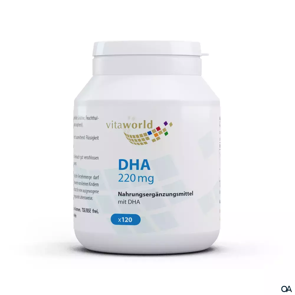 Vitaworld DHA 220 mg Kapseln Vitaworld DHA 220 mg Kapseln