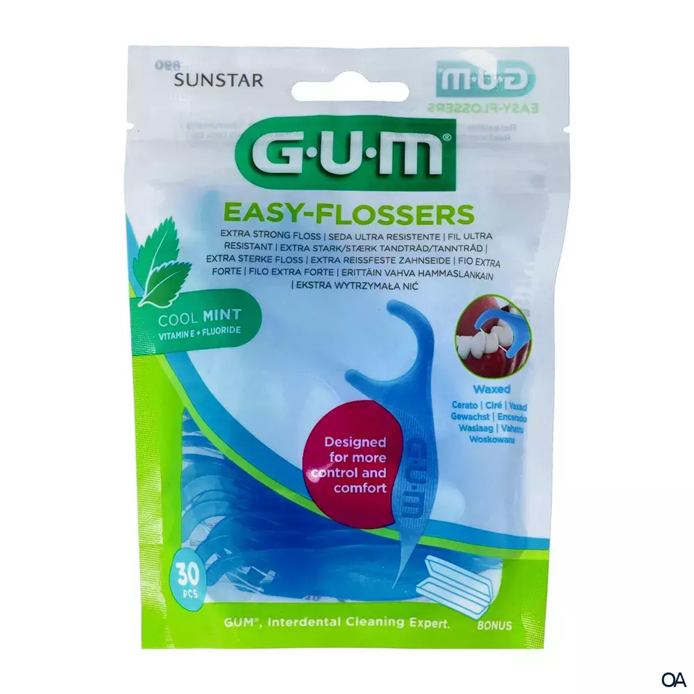 GUM® EASY-FLOSSERS Zahnseidesticks